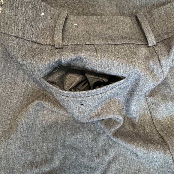 LOFT Gray Women's Trousers - Picture 6 of 11